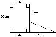 Find the area of the figure.-example-1