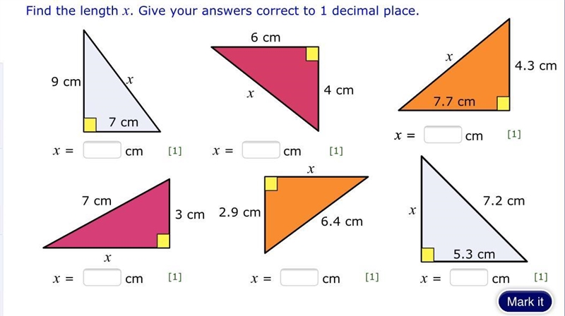 How do find the length x-example-1