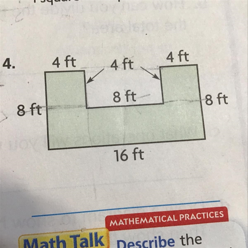 How to find the area of this shape?-example-1