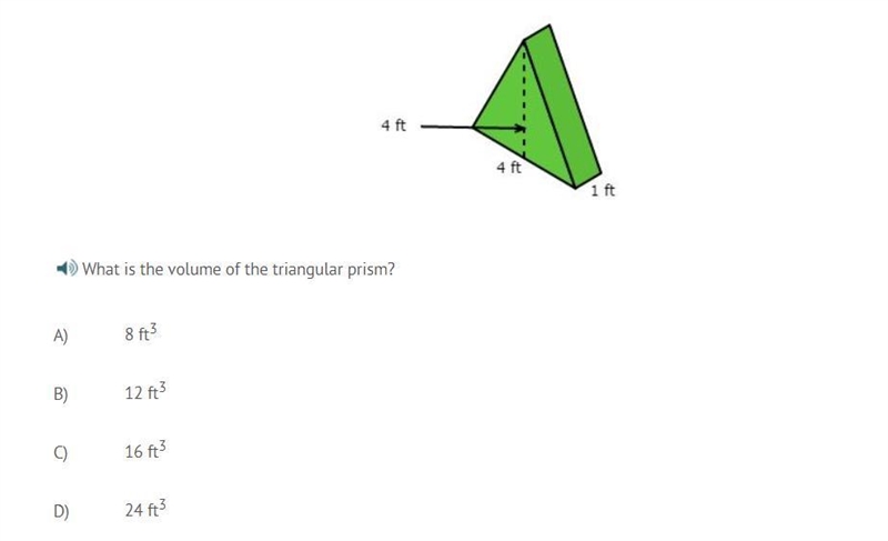 What is the volume of the triangular prism?-example-1