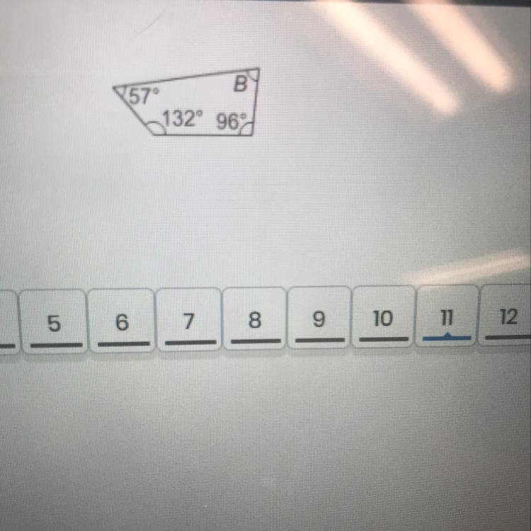 What is the measure of B?-example-1