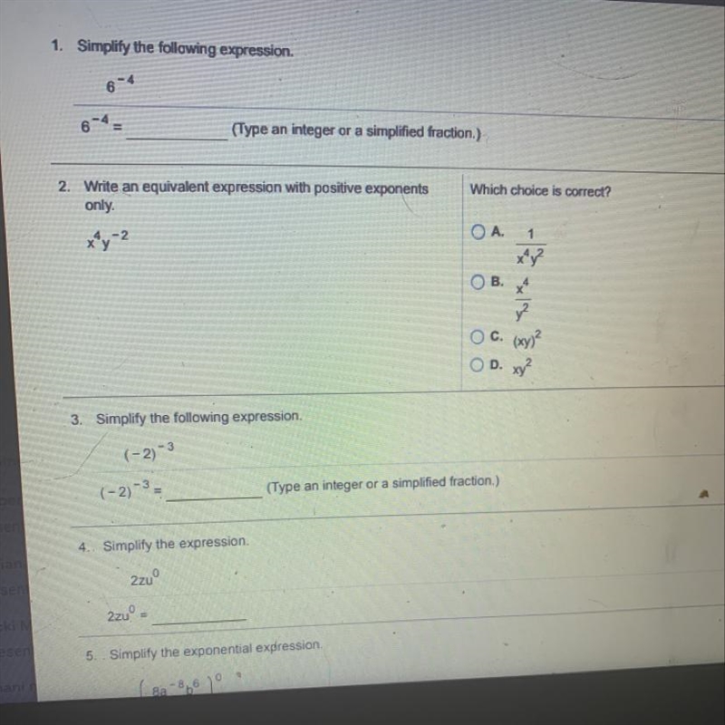 Okay can somebody like help me with this I’m confused. And show work. There’s a video-example-1