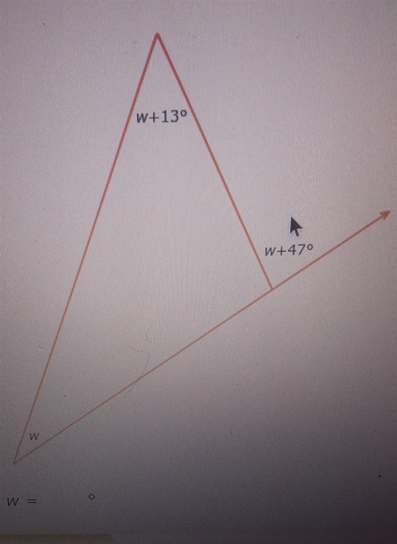 What is the value of w?​-example-1