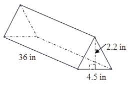 Find the volume of the prizm to the nearest 10th (6th-grade math)-example-1