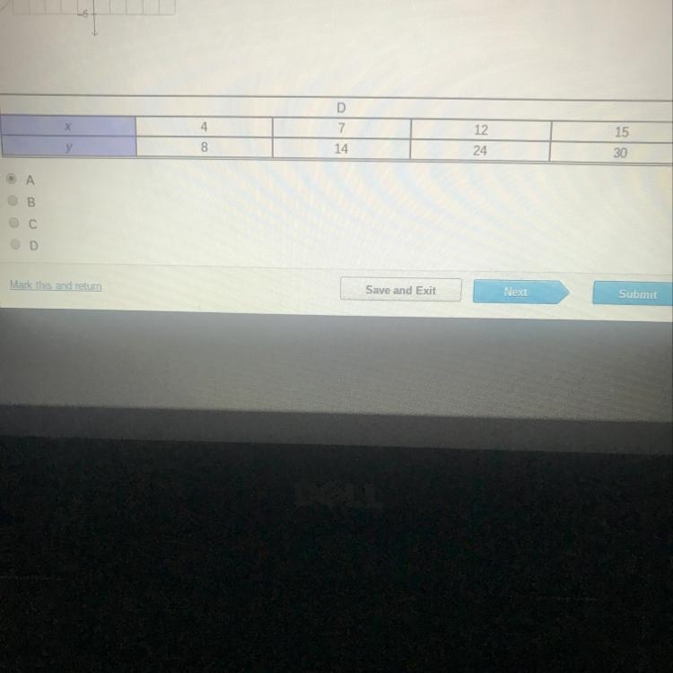 Which representation represents a proportional relationship-example-1