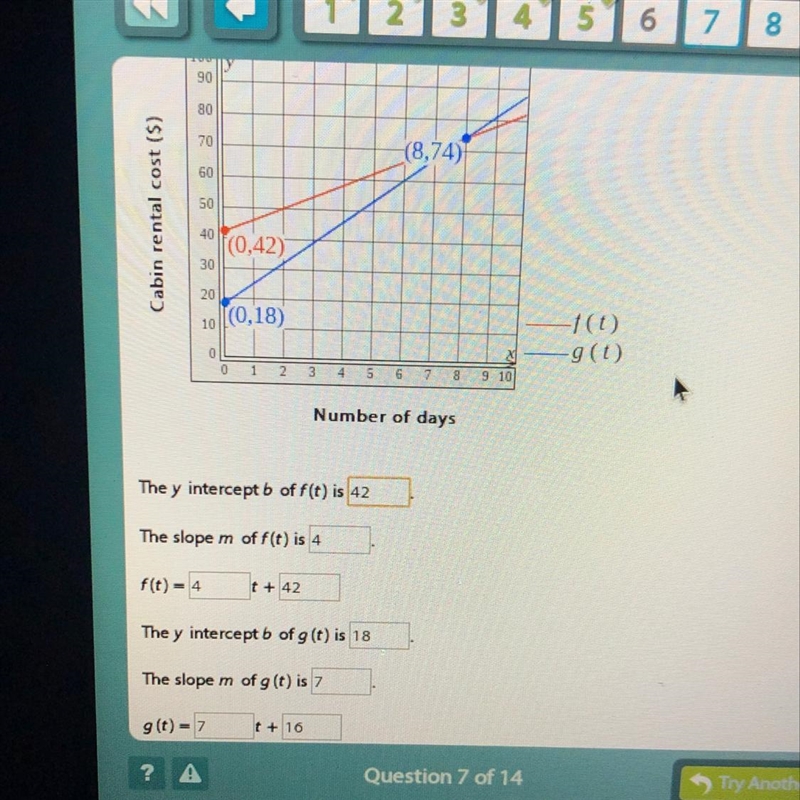 Pre algebra/algebra 1 it says my answers are wrong? i don’t understand-example-1