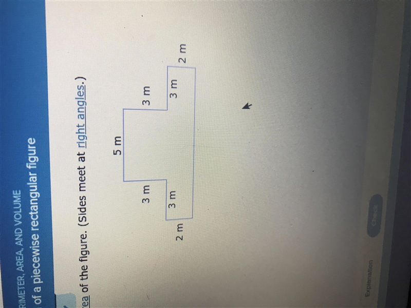 Find the area of the figure-example-1