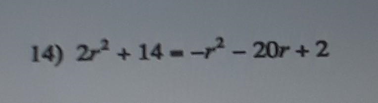 How do i solve this Quadratic equation by factoring​-example-1