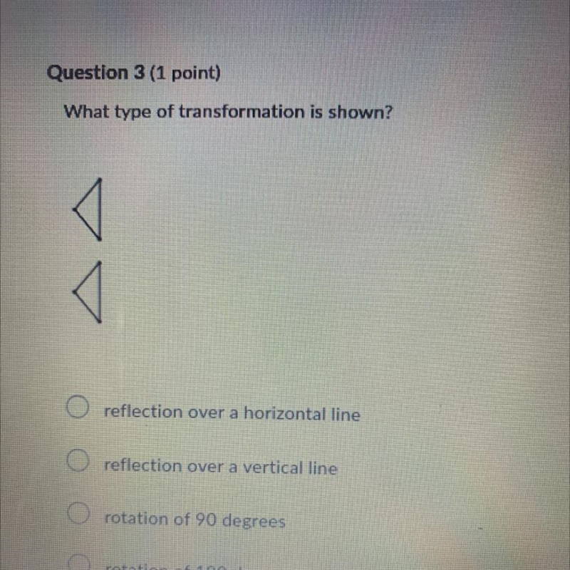 What type of transformation is shown?-example-1