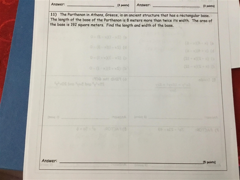 Please help me out this is algebra and I have to show work thank you-example-1