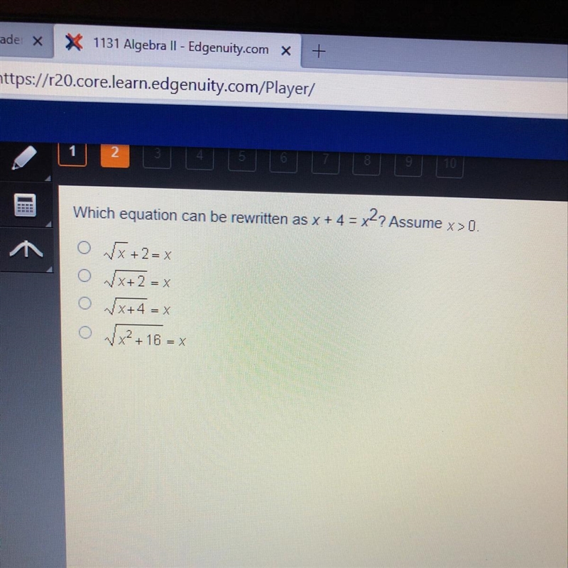 What equation can be written as...???-example-1