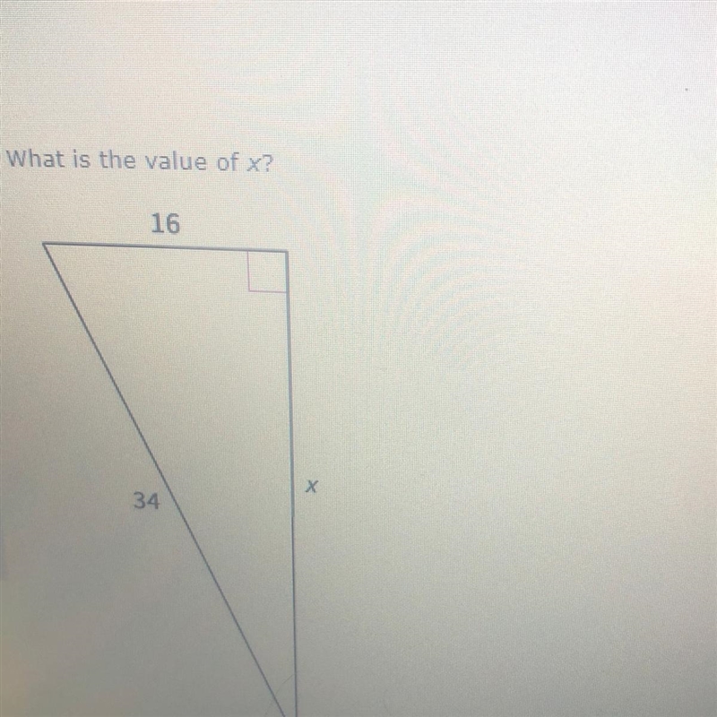 What is the value of x? 16 34-example-1