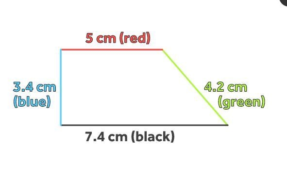 FIRST GETS BRAINLLEST If each 2 cm on the scale drawing below equals 5 feet, what-example-1