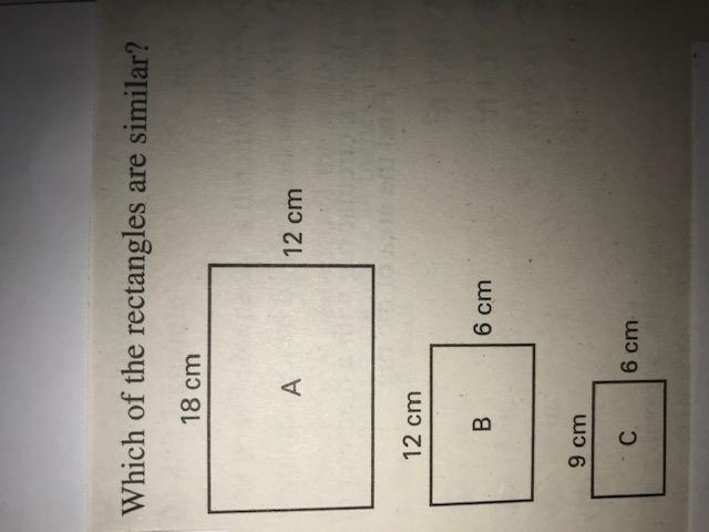 B and C B and C None are similar None are similar A and B-example-1