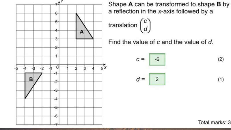 100 points I have answer. Can someone explain this correct answer, I know its correct-example-1