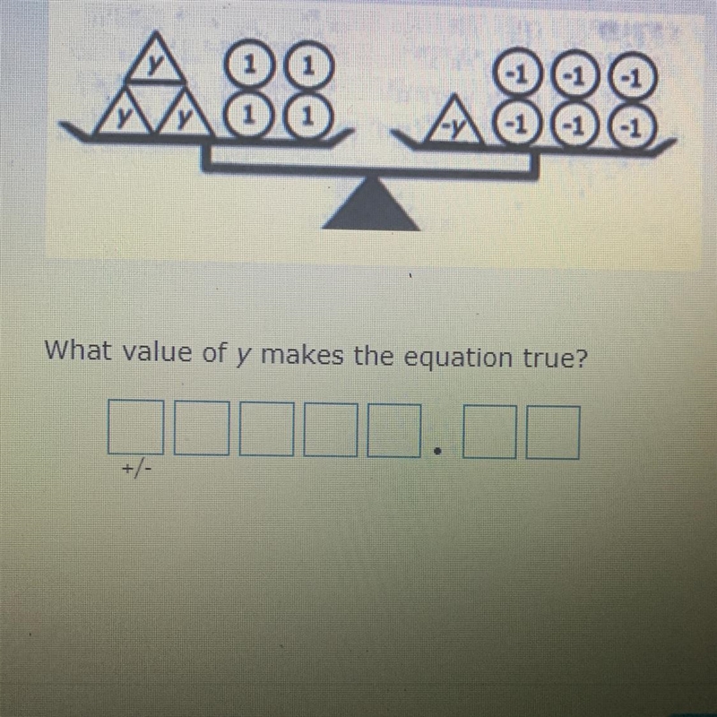 What value of Y makes the equation true ?-example-1