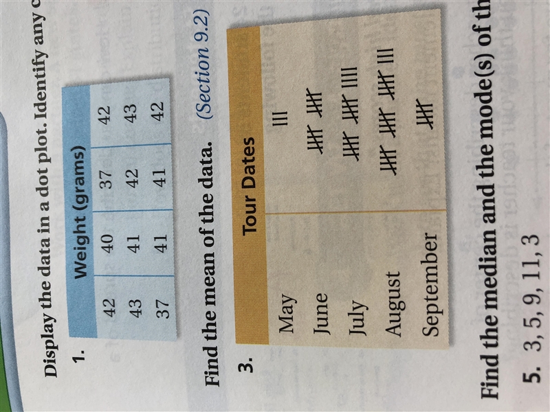 I need help finding the mean-example-1