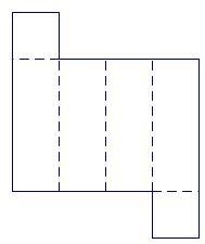 6) The net shown represents what geometric solid?-example-1