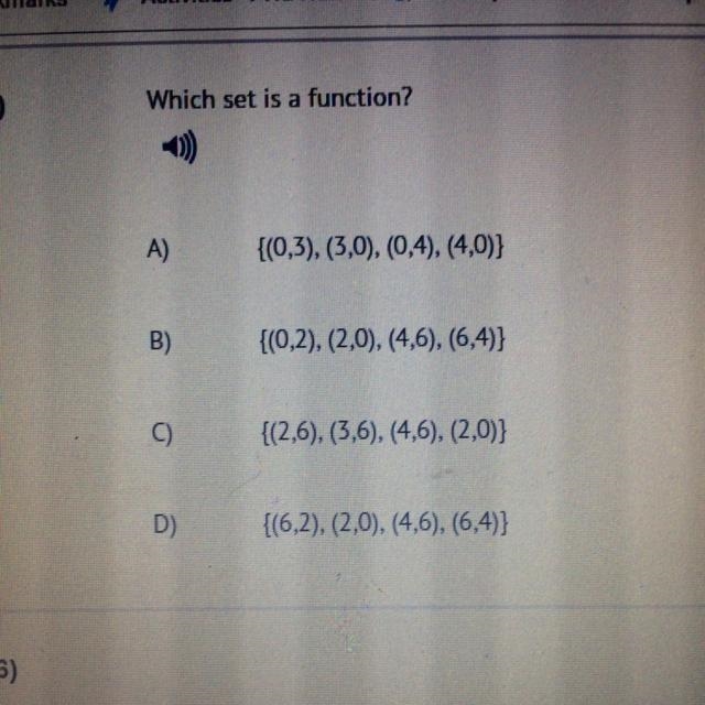 Which set is a function?-example-1