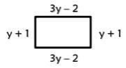 Write an expression to show the perimeter of the rectangle. Then find the perimeter-example-1