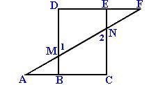 Complete this proof. Given: EC AC, DB AC, ∠A = ∠F Prove: ΔMDF ∼ ΔNCA-example-1