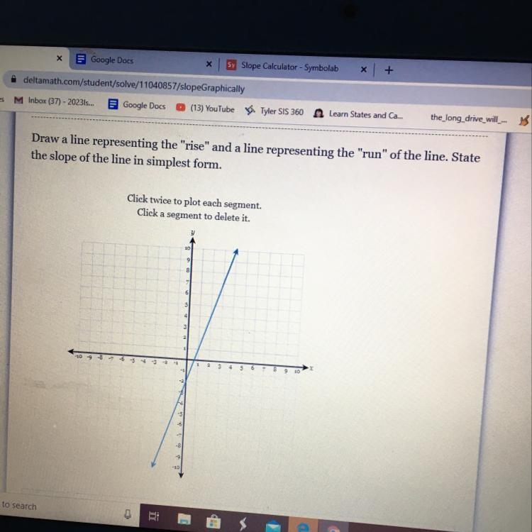 How to find the slope-example-1