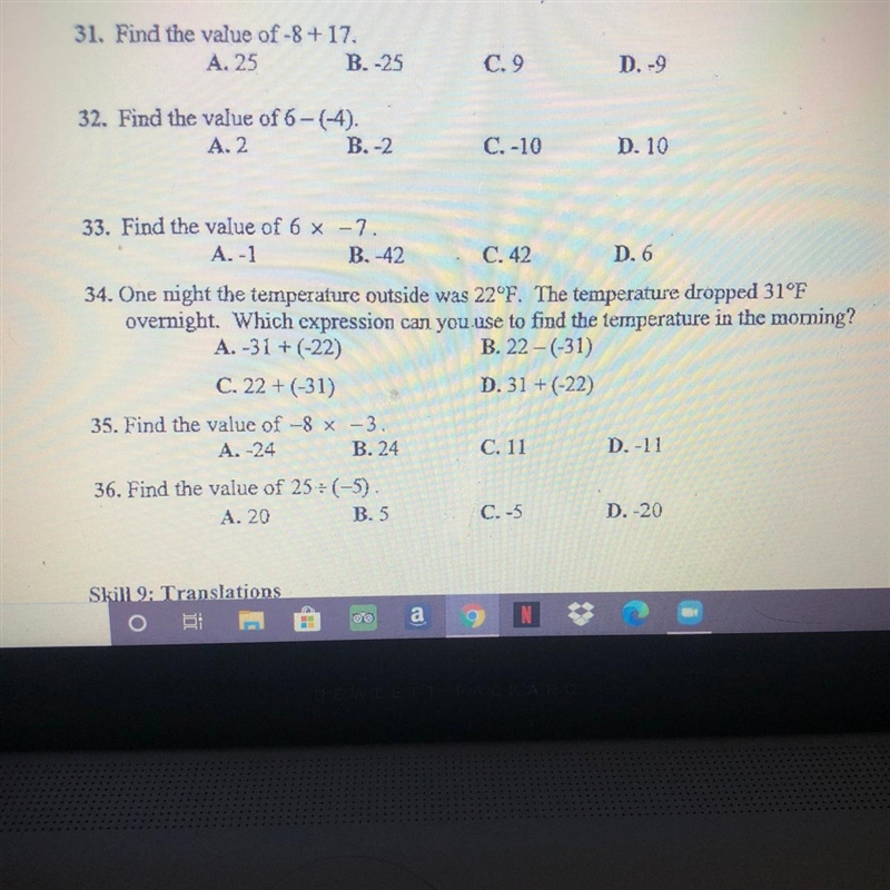 I need help with number 34 please!-example-1