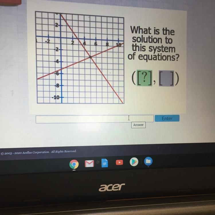 What is the solution to this system of equations?-example-1