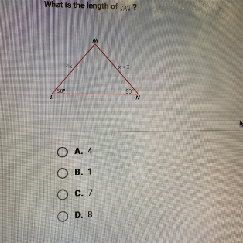 What is the length of MN-example-1