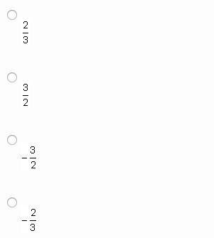 What is the slope of a line that is parallel to the line shown? Question and options-example-2