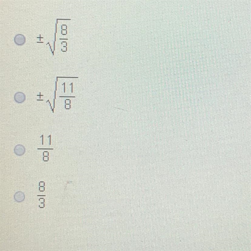 Given that tan^2 0=3/8, what is the value of sec 0?-example-1