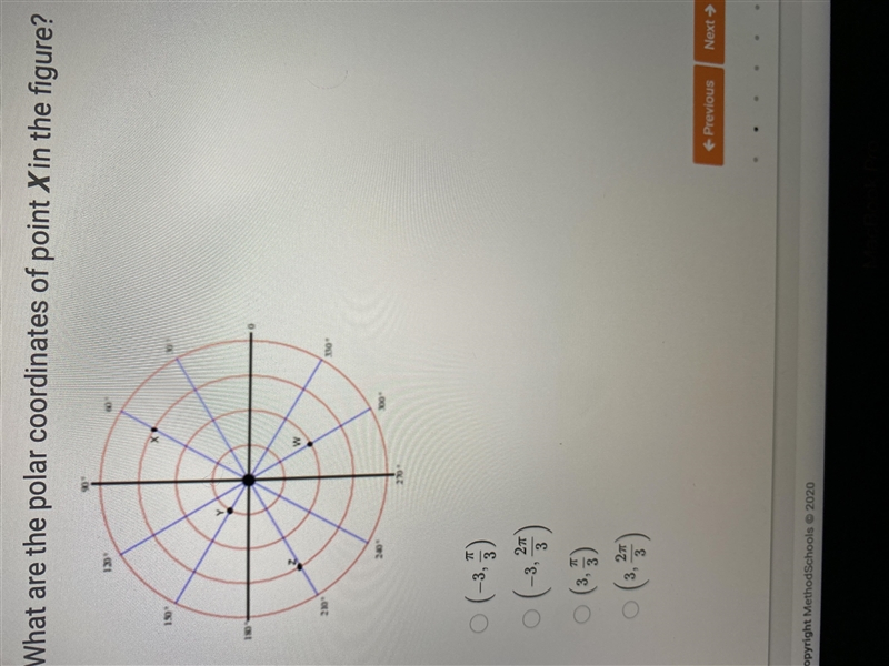 Help !!!!! What are the polar coordinates-example-1