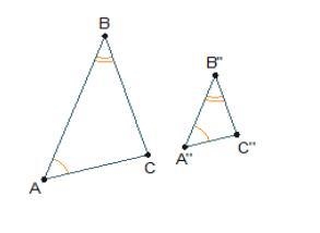 Which transformations could have taken place to map △ABC to △A"B"C&quot-example-1