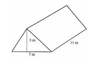 What is the volume of the triangular prism?-example-1