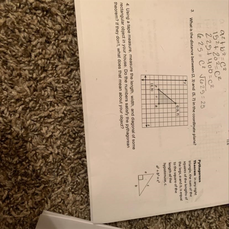 Need help on number 3 and 4 ASAP thank you!-example-1