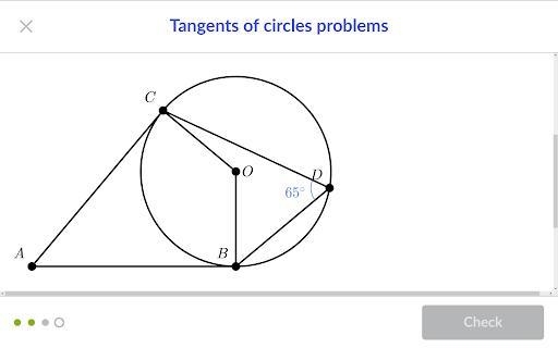 What's the measure of angle /_A? I don't know if you can see it well enough but...-example-1