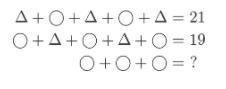 Please answer soon! All triangles have the same value, and all circles have the same-example-1