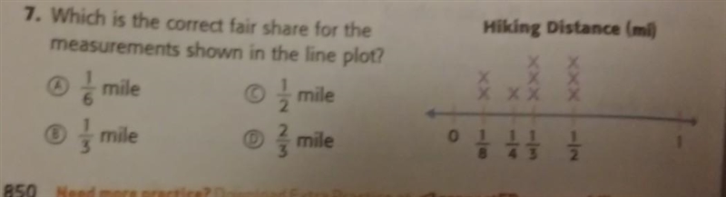 Which is the correct fair share for the measurements shown in the line plot?BEST ANSWER-example-1