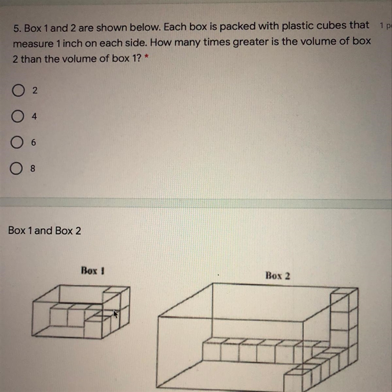 Box 1 and box 2 (VOLUME)-example-1