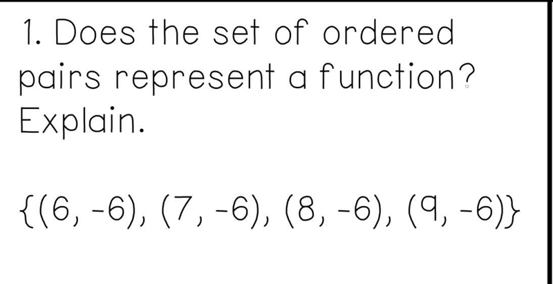 Can you help me with this. Is this a function, why or why not?-example-1