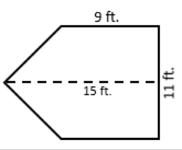 What is the area of this shape-example-1