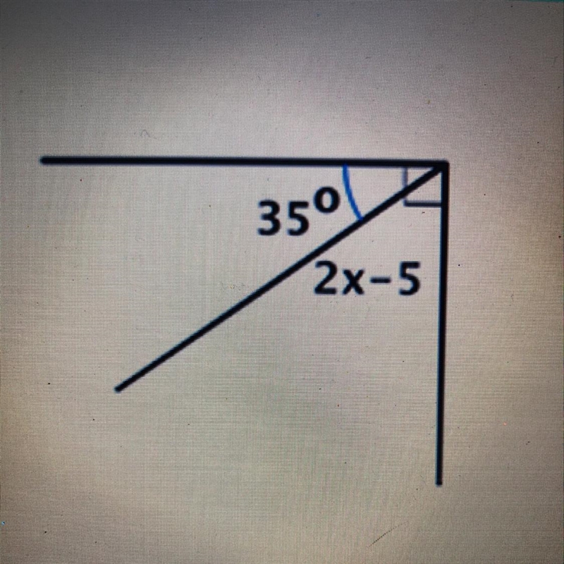 Solve for x. Show all work.-example-1