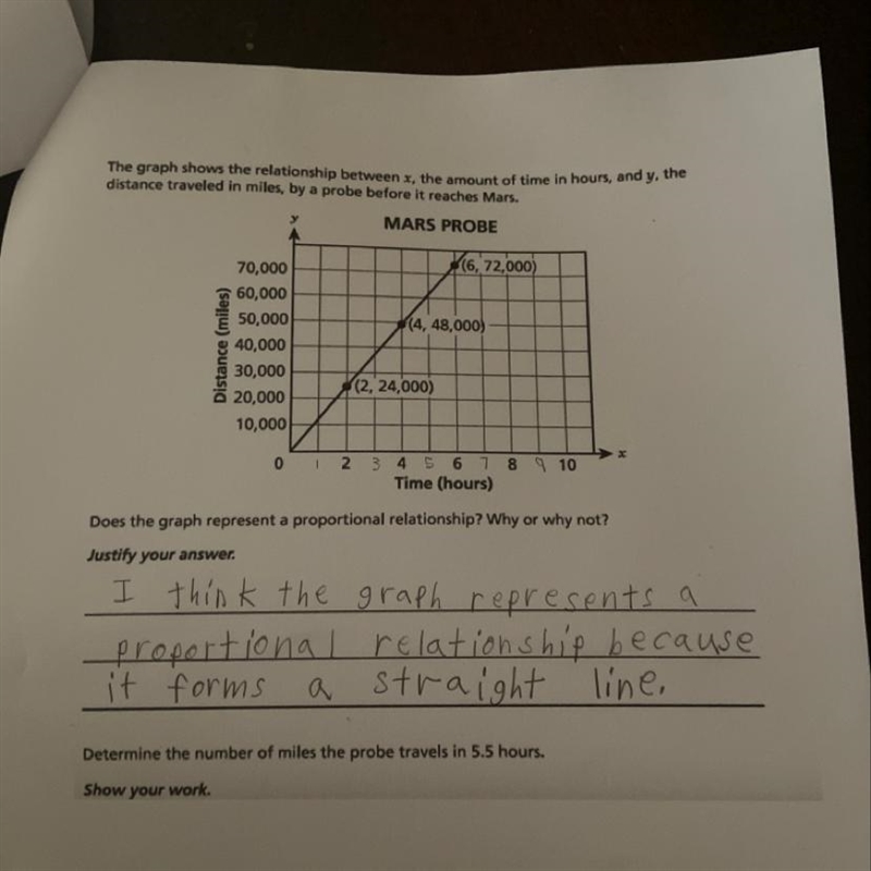 I did the first part I just need the answer for the second part, please help me-example-1