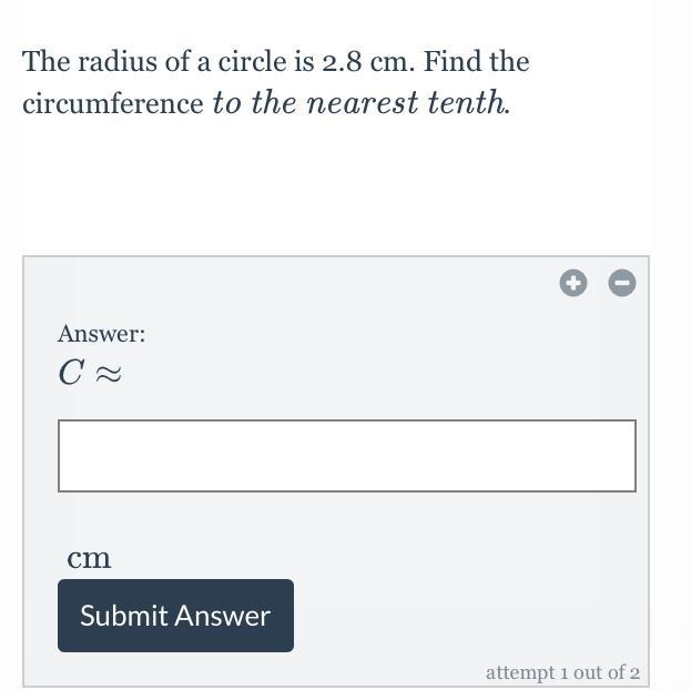 i suck at geometry but if you can explain on how j can find radius without having-example-1