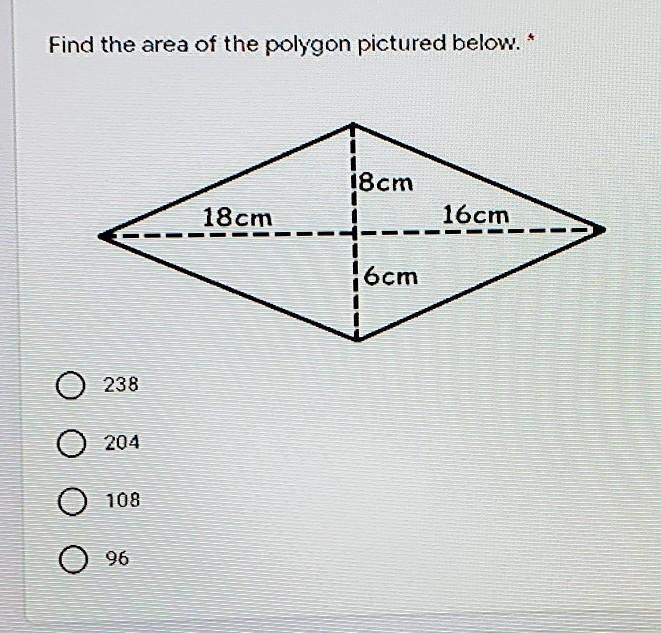 Find the area of the polygon pictured below. * PLZ HELP​-example-1