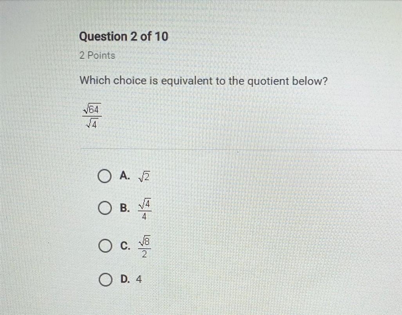 Which choice is equivalent to the quotient below?​-example-1