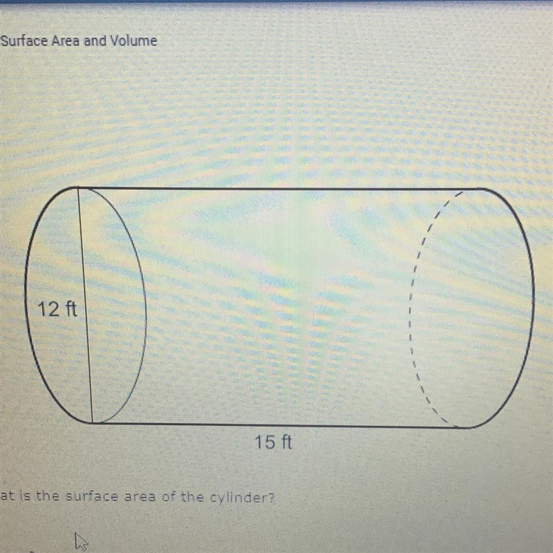 What is the surface area of a cylinder 396 pi ft^2 180 pi ft^2 192 pi ft^2 252 pi-example-1