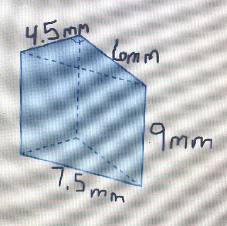 PLEASE HELP! WILL GIVE 70 POINTS!! What is the surface area of the right triangular-example-1