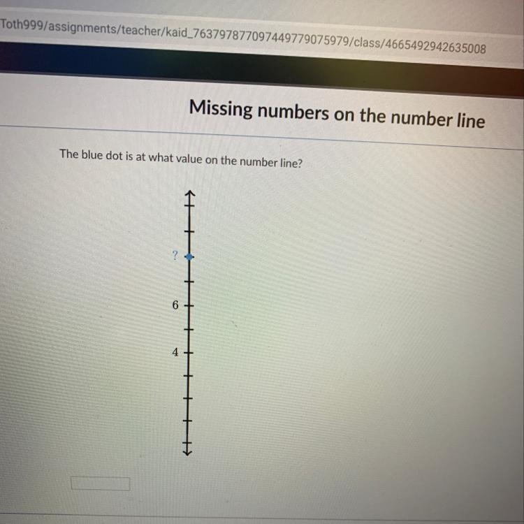 Missing numbers on the number line-example-1