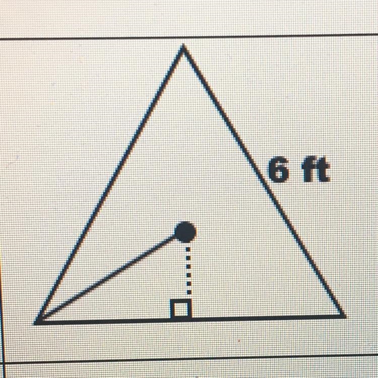 What is the area of the triangle-example-1